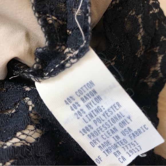 RARE Vintage Betsey Johnson Lace Black Sheath Rompers Size 2 Made in USA - Picture 10 of 15